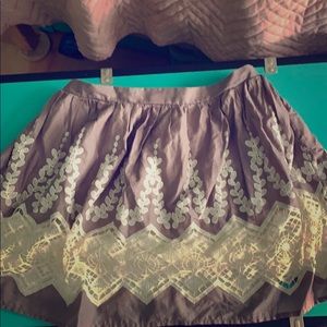 Mini Skirt with Lace